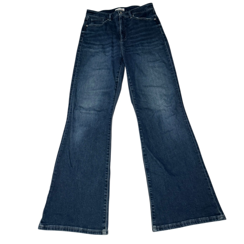 LOFT Dark Blue Flare Jeans